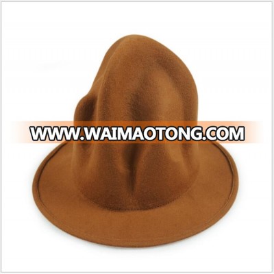 Stage props men's black wool tube fedoras Buffalo Hat Mountain Hat Pharrell Williams free shipping