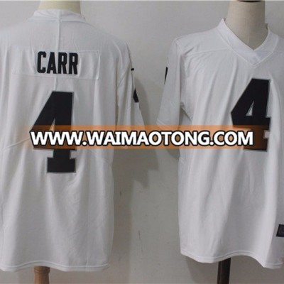 Newest player 3D embroidery stock USA American football jersey  JS-003